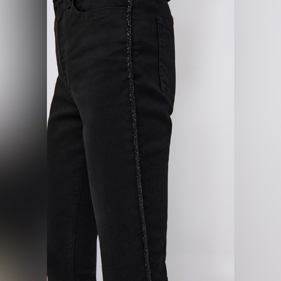 NWT Johnathan Simkhai Rae Skinny Jean in Diamante Size 32 - Picture 3 of 5